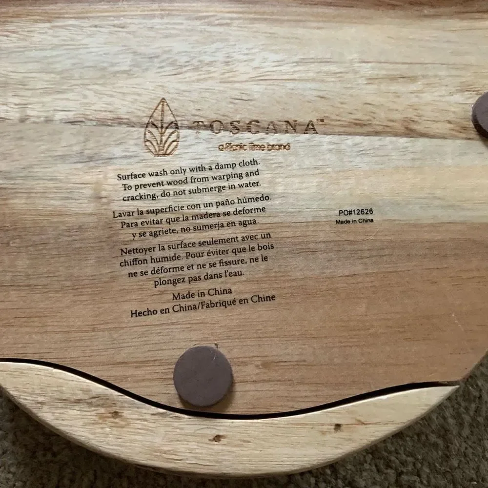 Toscana Cheeseboard And Tools Set-Spatula Missing